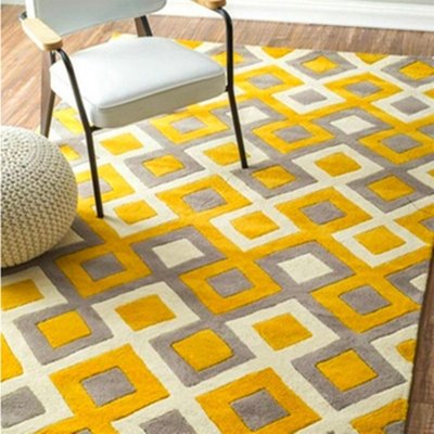 LS Kashmir Light Yellow Rugs (Pre-Order) [RG004]