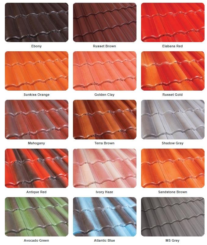 Local Concrete Roof Tile - Monier Elabana | Building Materials Online