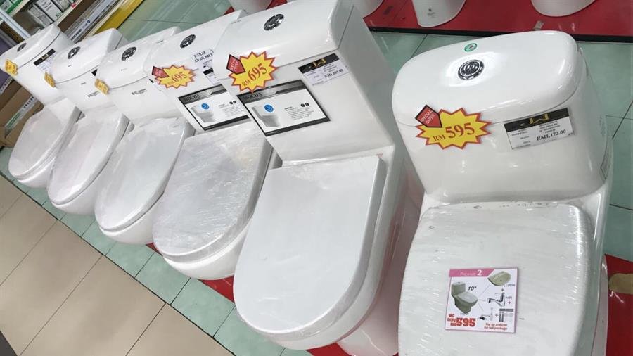 Mocha One Piece WC