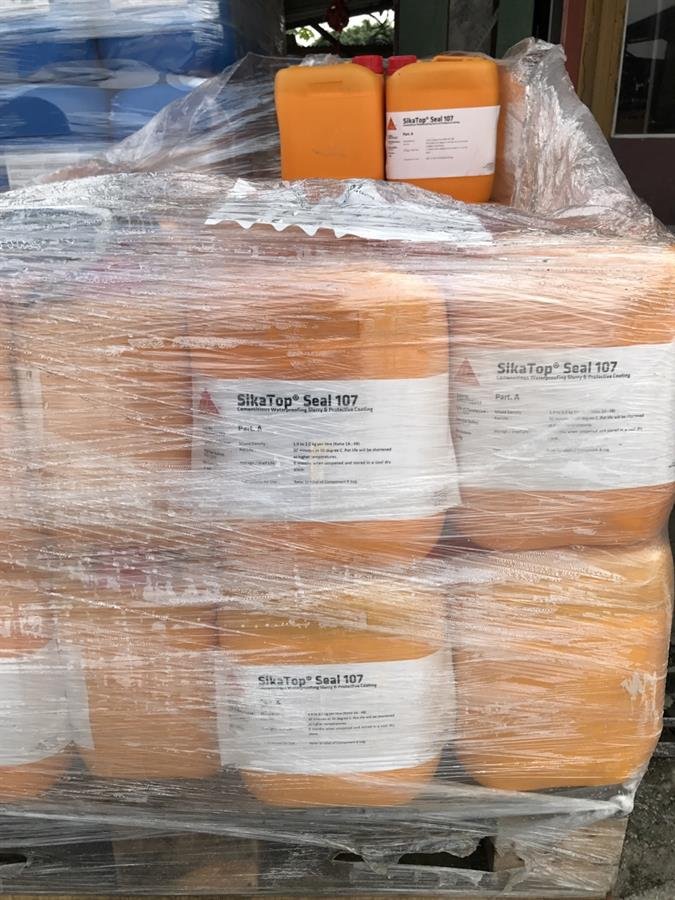 Sika SikaTop Seal 107 Cementitious Waterproofing Slurry & Protective Coating