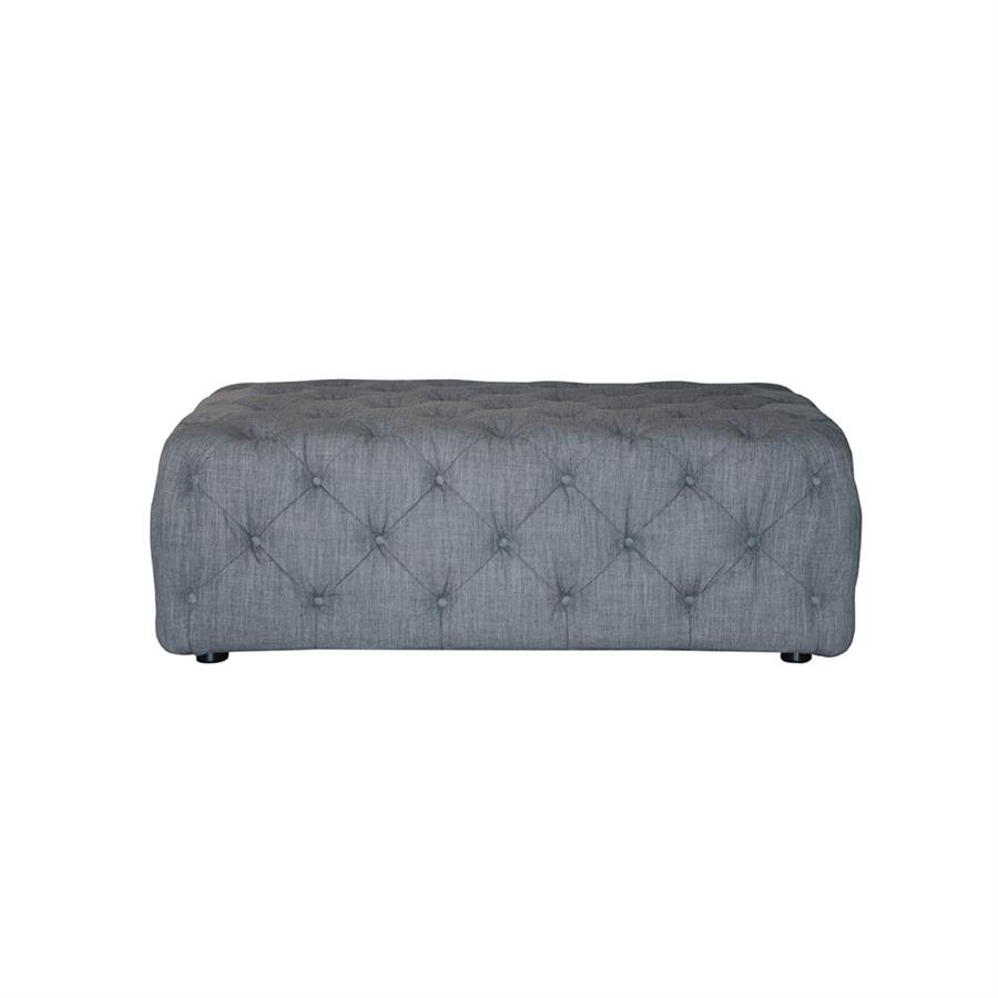 BUTTON FOOT STOOL