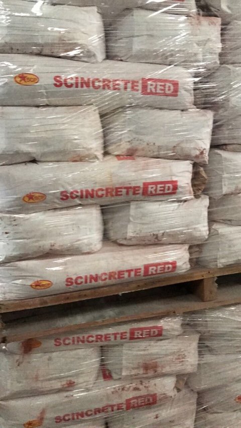Scincrete Red Coloured Cement