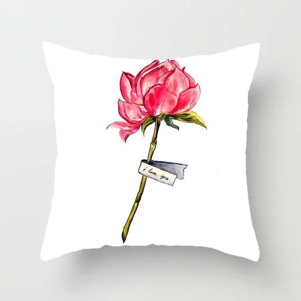DBP 049 Decorative Bed Pillow Case 40mm * 40mm