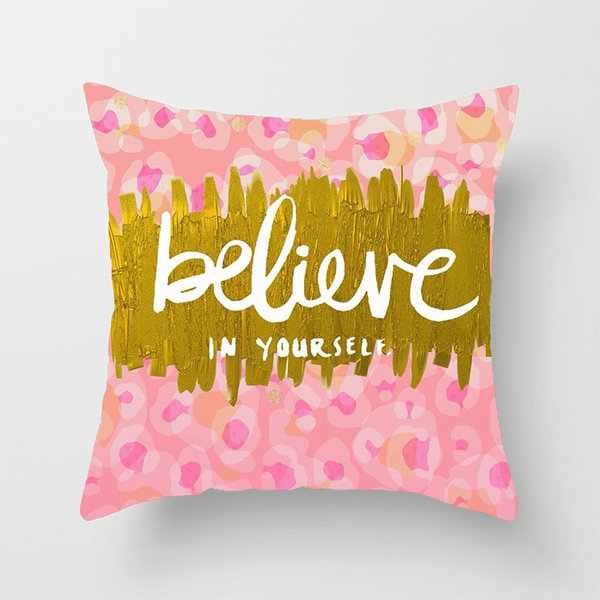 DBP 012 Decorative Bed Pillow Case 40mm * 40mm