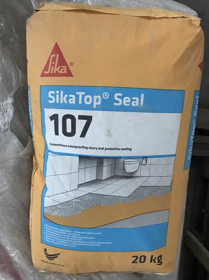 Sika SikaTop Seal 107 Cementitious Waterproofing Slurry And Protective Coating