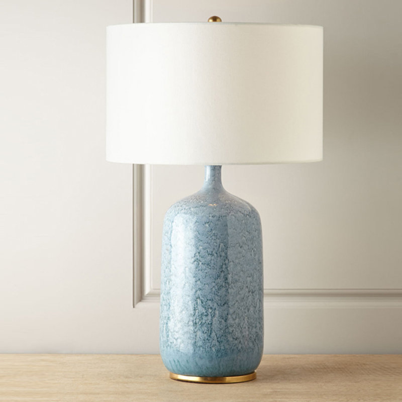 TL 007 Blue Ceramic Table Lamp
