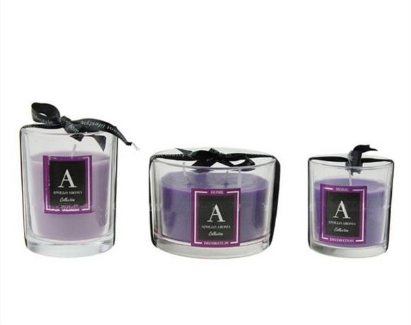 F 004 Aroma Candle Set 3 piece