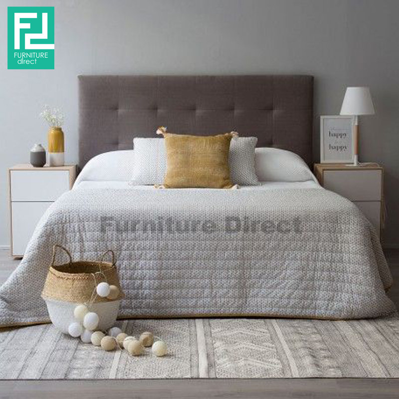 BEKKER waterproof queen size bedframe-brown