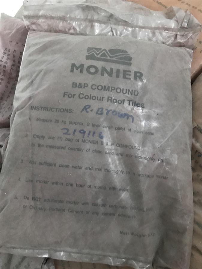 Monier B&P Compound For Colour Roof Tiles