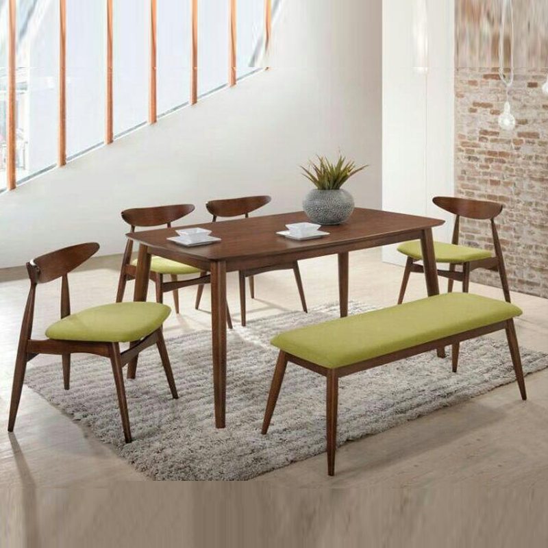 MANCHESTER 6 seater with bench- green seat