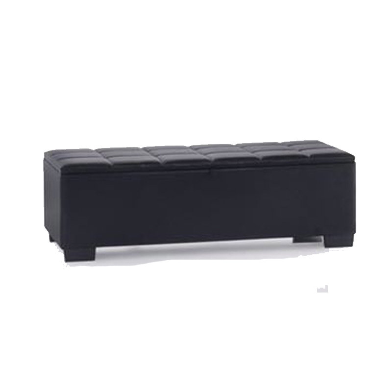 CUBE premium grade storage bench- black