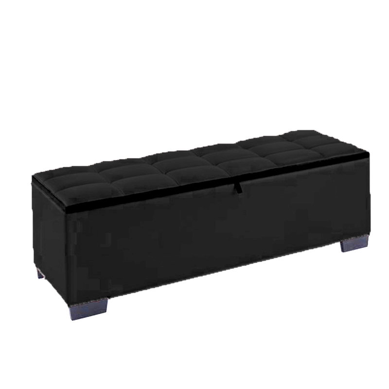 CUBE premium grade storage bench- black