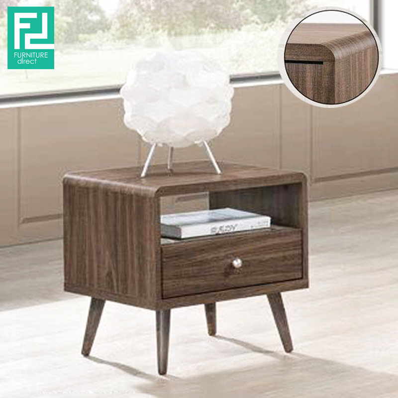 CONSTANCE side table- walnut