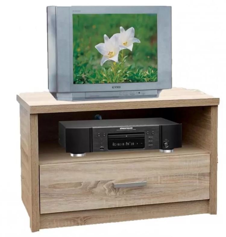 BYTOM 80cm TV cabinet with 1 drawer