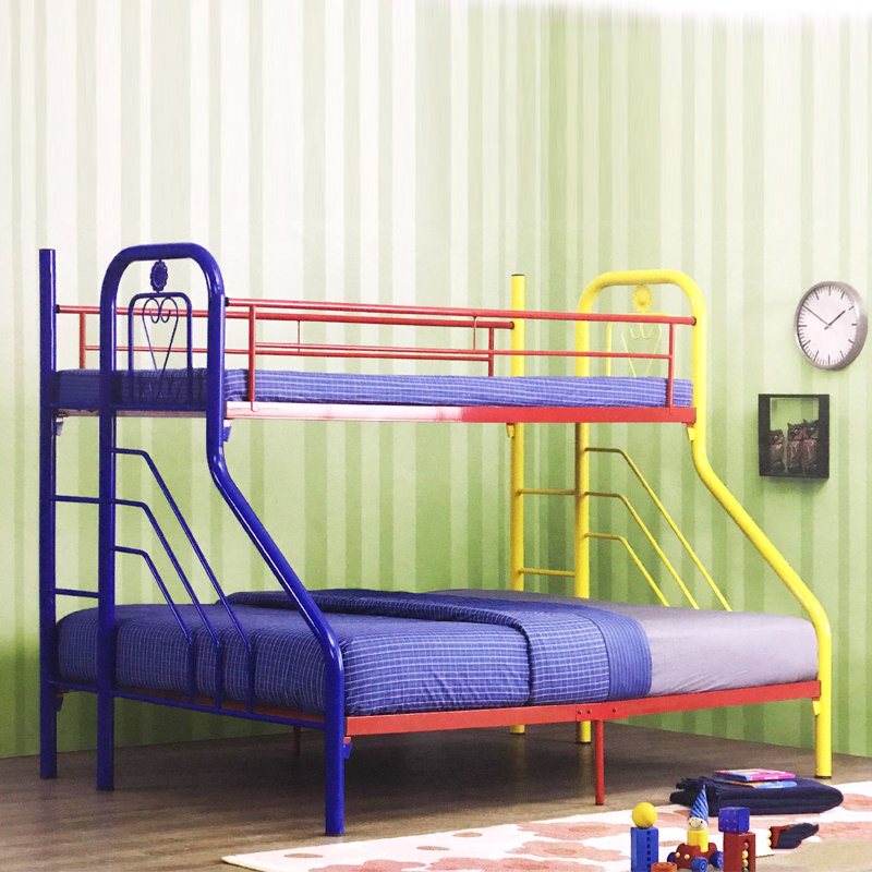 AMENIA single over queen metal bunk bed
