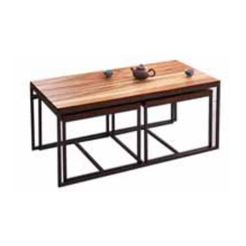 DALLAS solid Almond wood space saving coffee table