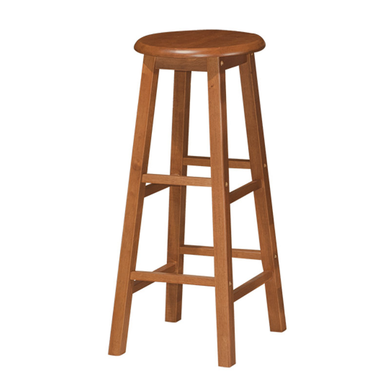POLO 29" full solid wooden stool-4 colours