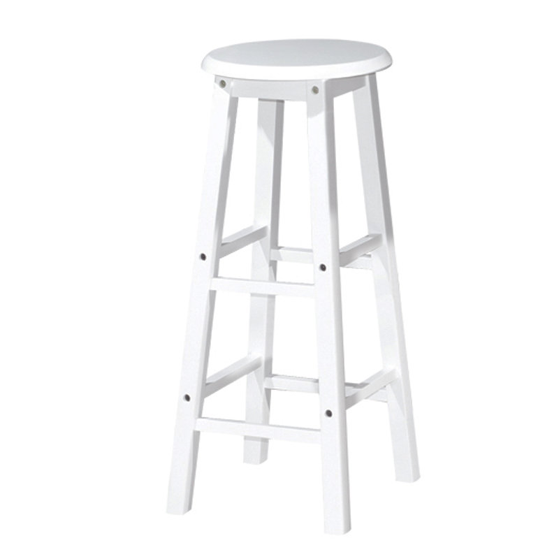 POLO 29" full solid wooden stool-4 colours