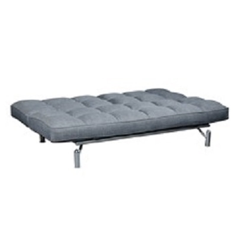 CAMILA premium grade fabric sofa bed-grey