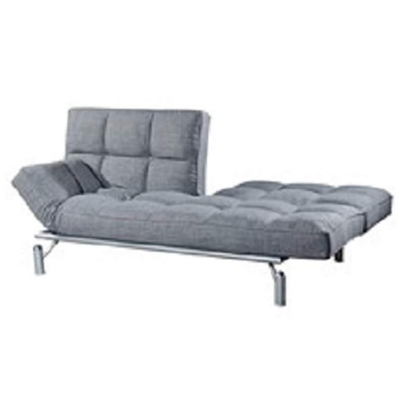 CAMILA premium grade fabric sofa bed-grey