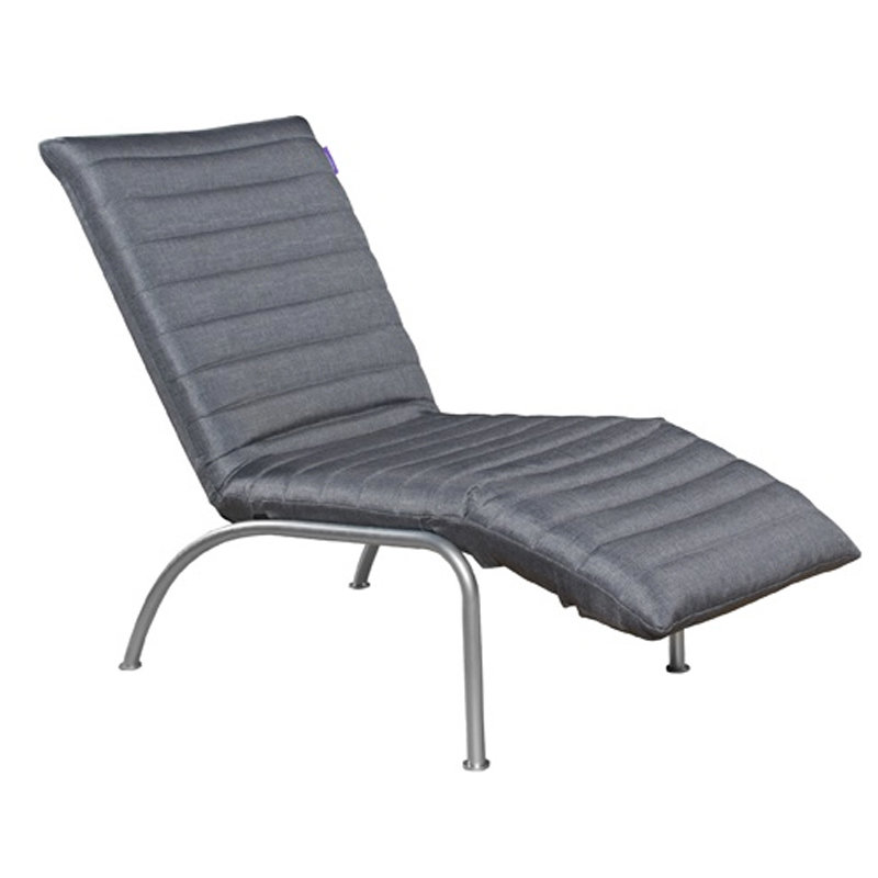 ZEO washable fabric recliner-grey