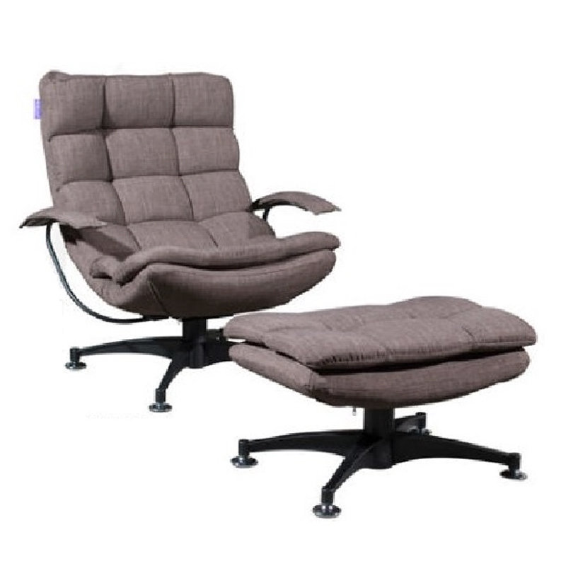 HAZEL washable cover recliner with stool