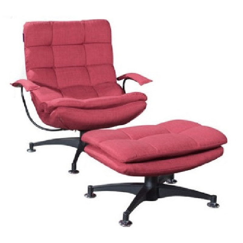 HAZEL washable cover recliner with stool