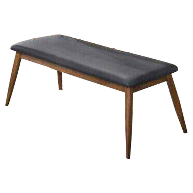 MANCHESTER cushion seat PU bench-black