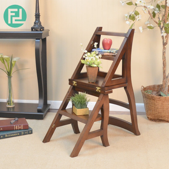 ASCENT solid wood ladder chair