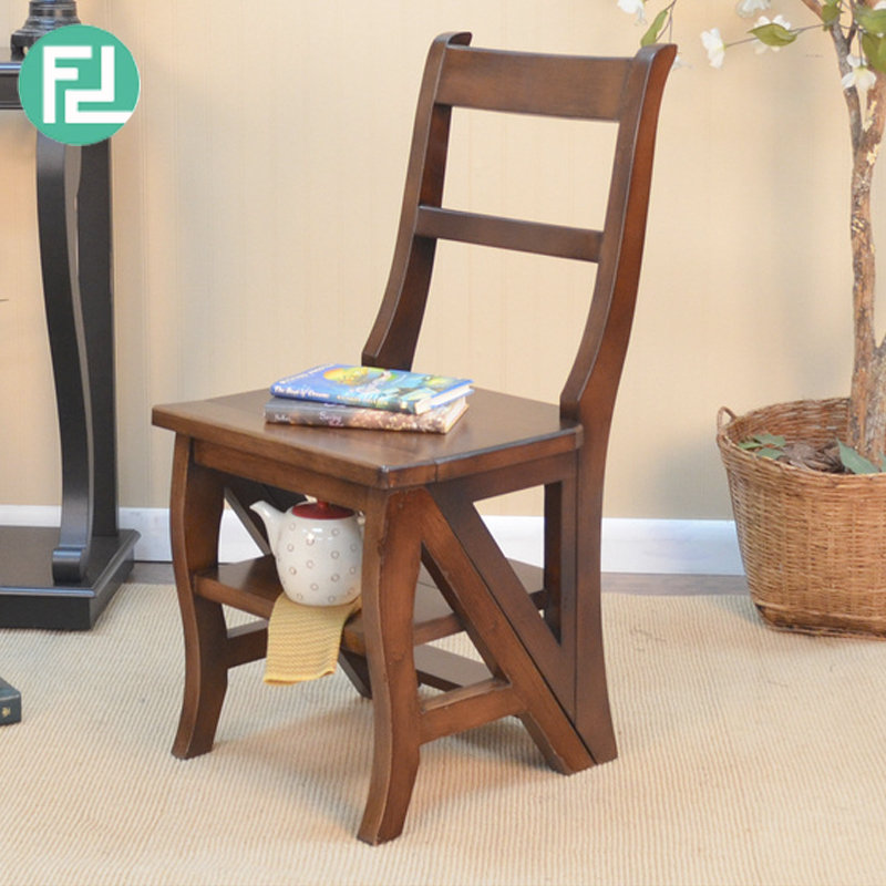 ASCENT solid wood ladder chair