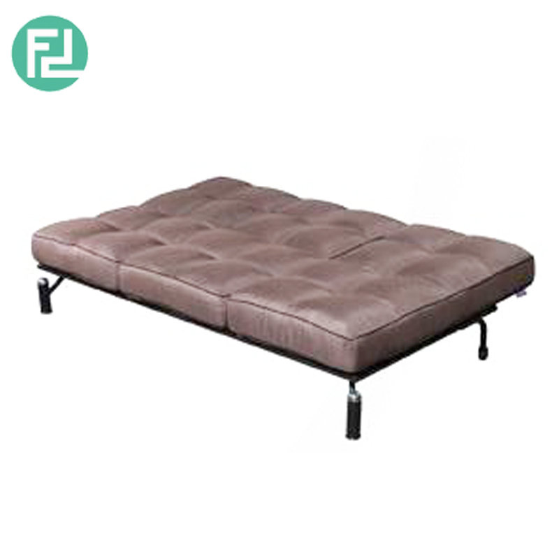 PAOLA 3 seater adjustable position sofa bed-brown