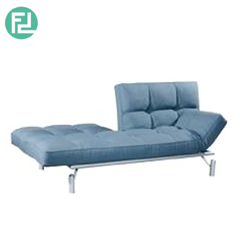 CAMILA premium grade fabric sofa bed-blue