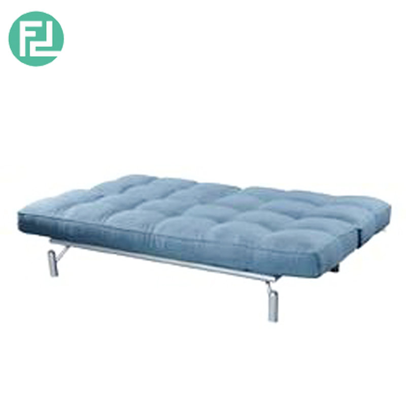 CAMILA premium grade fabric sofa bed-blue