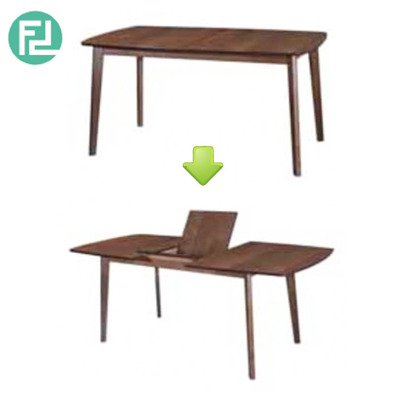 GRAFF TIFFANY solid beech wood 6 seater extendable dining set