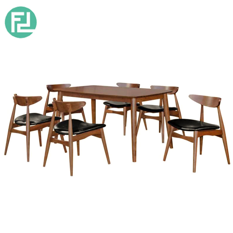 MANCHESTER solid wood 6 seater dining set