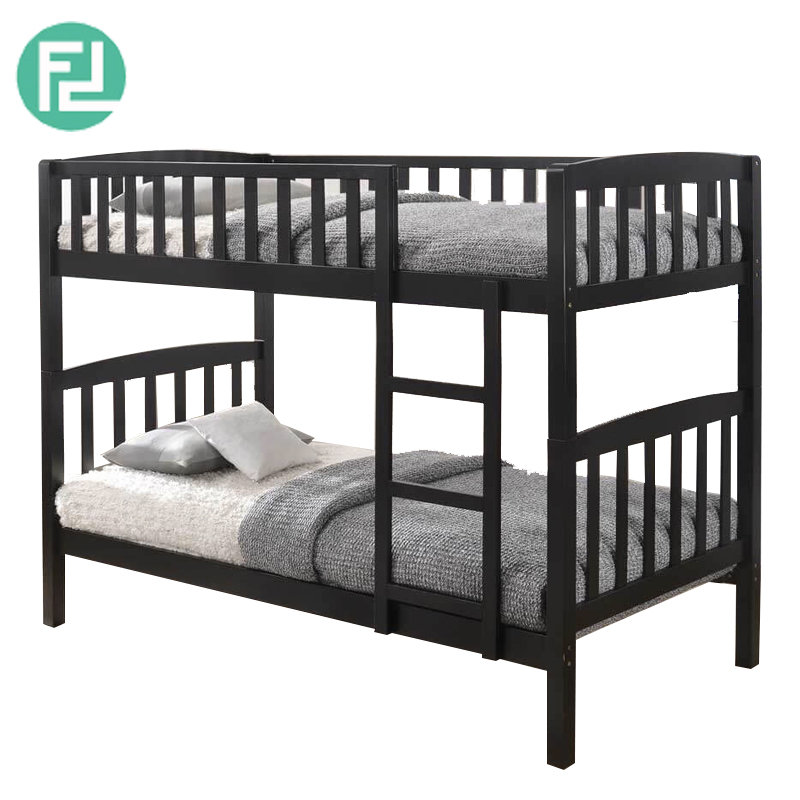BOSTON full solid double decker bunk bed- cappucino