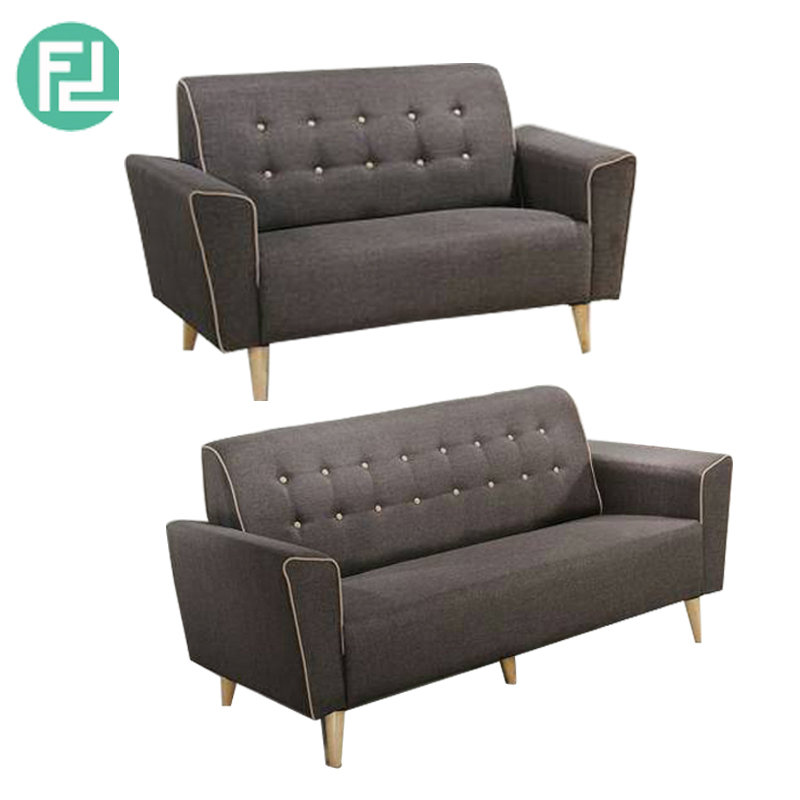 Clearance-MONTANA water resistant fabric 2 3 seater sofa-brown