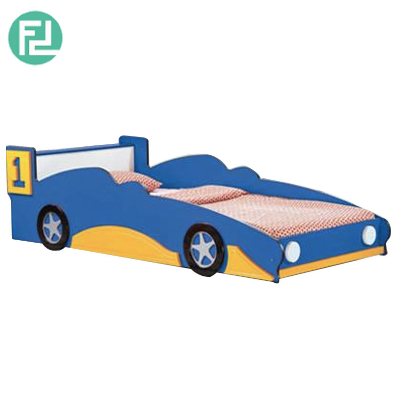 F1 RACING CAR kids bed-blue