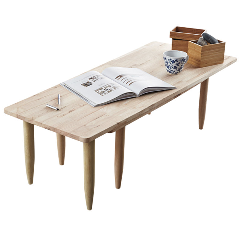 BUSAN Twistable solid wood coffee table