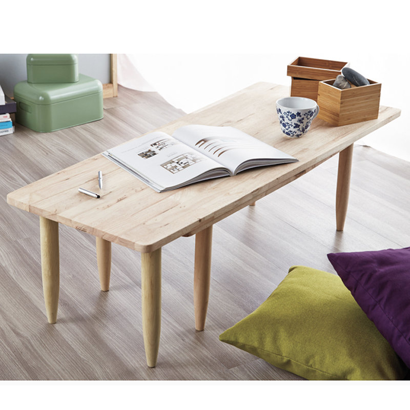 BUSAN Twistable solid wood coffee table