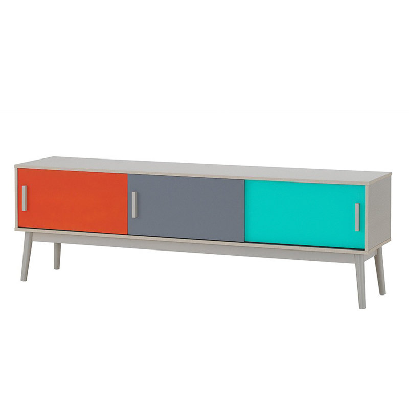 HAMINA scandinavian 6ft TV cabinet