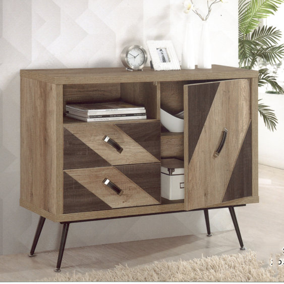 NEW JERSEY industrial style bookcase sideboard filling cabinet