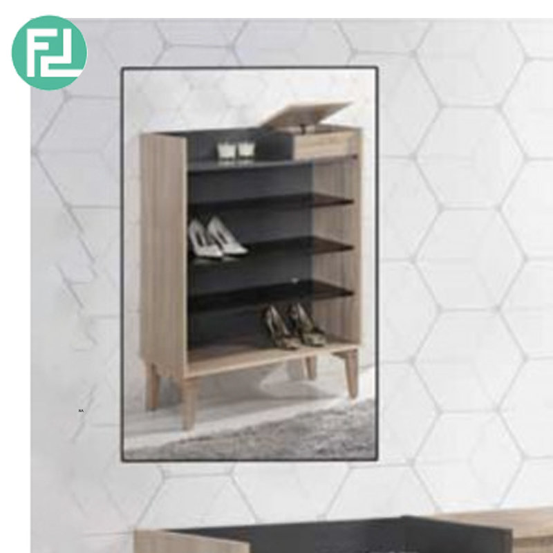 HELSINKI 2 door shoe cabinet-Oak