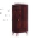 MODESTO Solid wood 2 door wardrobe-walnut