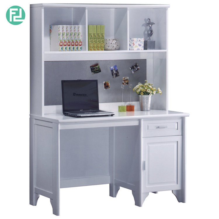 VIRGINIA solid wood painted study desk-white