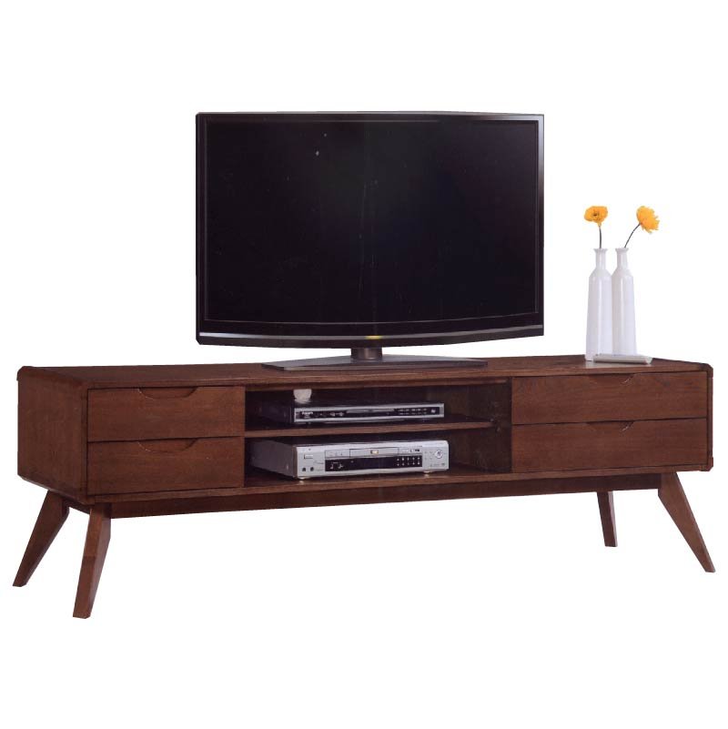 MODESTO Solid wood 6ft TV cabinet-walnut