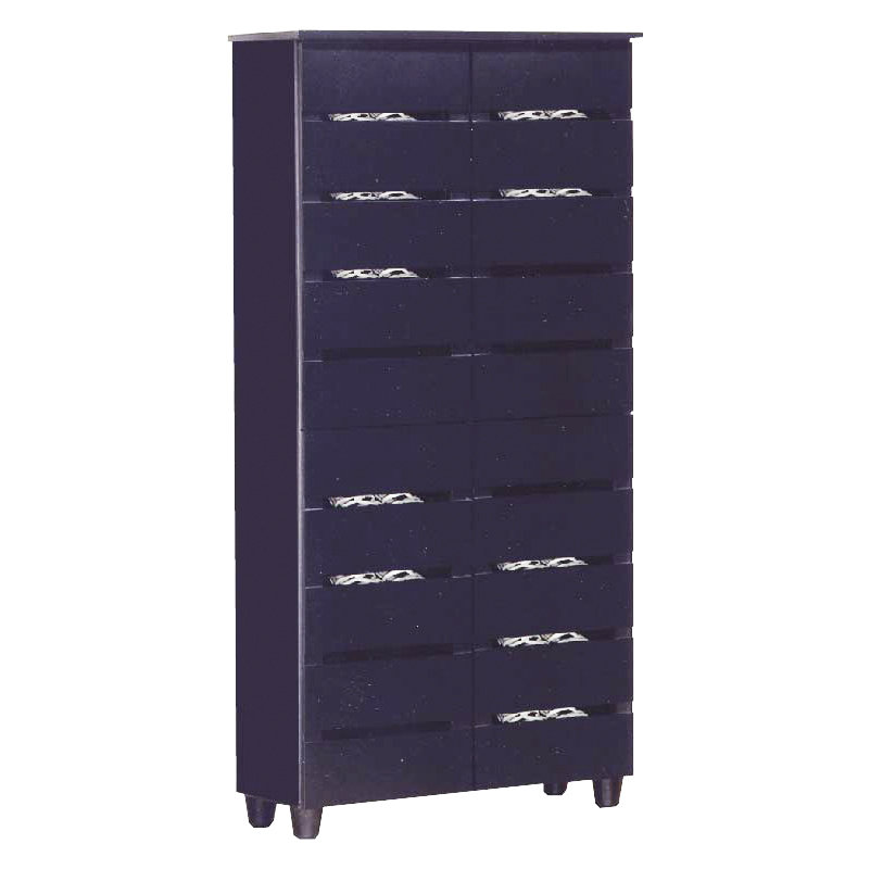 BELLA 8 Tier Shoe Cabinet-White