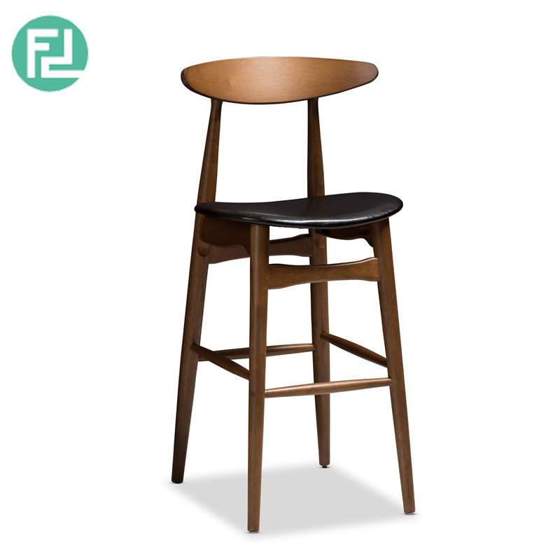 HELSINGOR solid 29inc wood barstool-2 colors