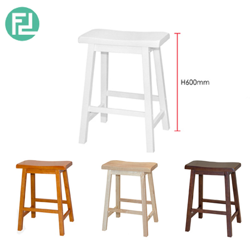 RIZE solid wood 24" stool-4 colors