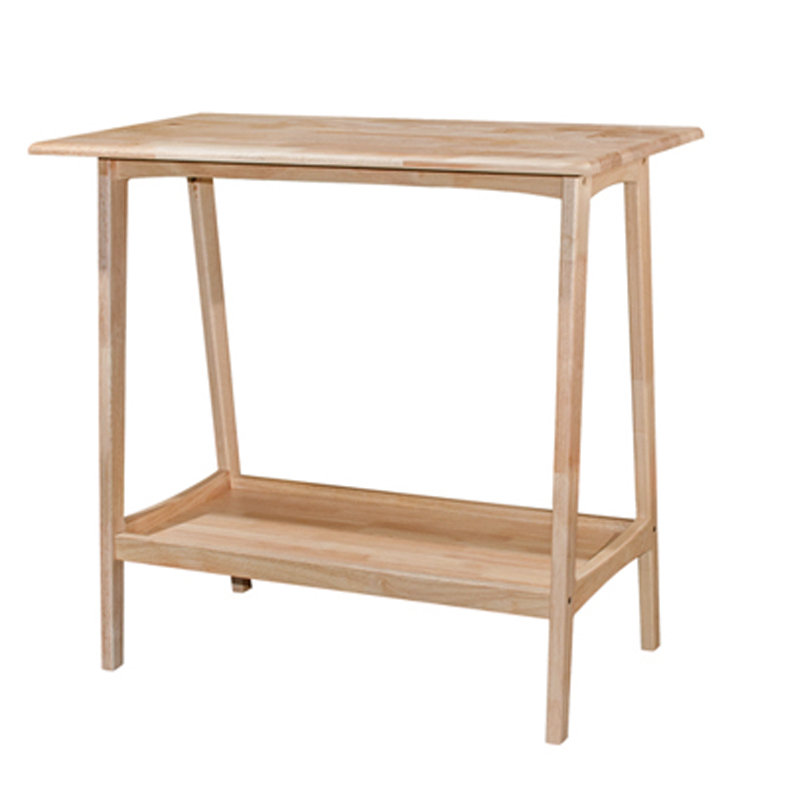 SCOTLAND 3ft solid wood console table with shelf-4 colors